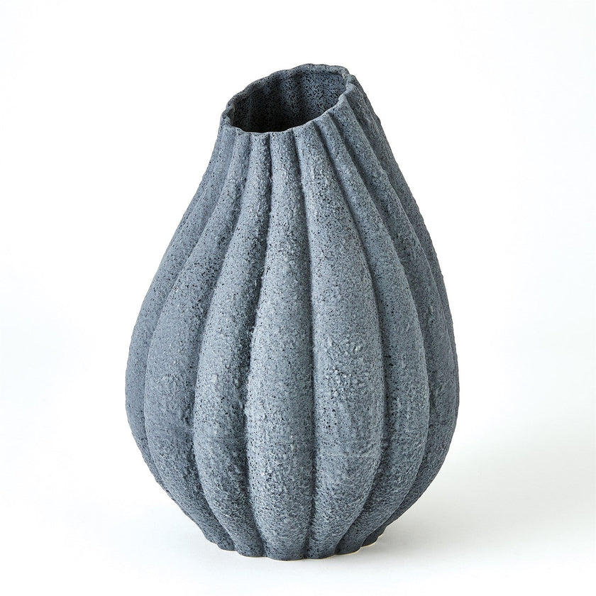 Global Views Glow Vase - Black
