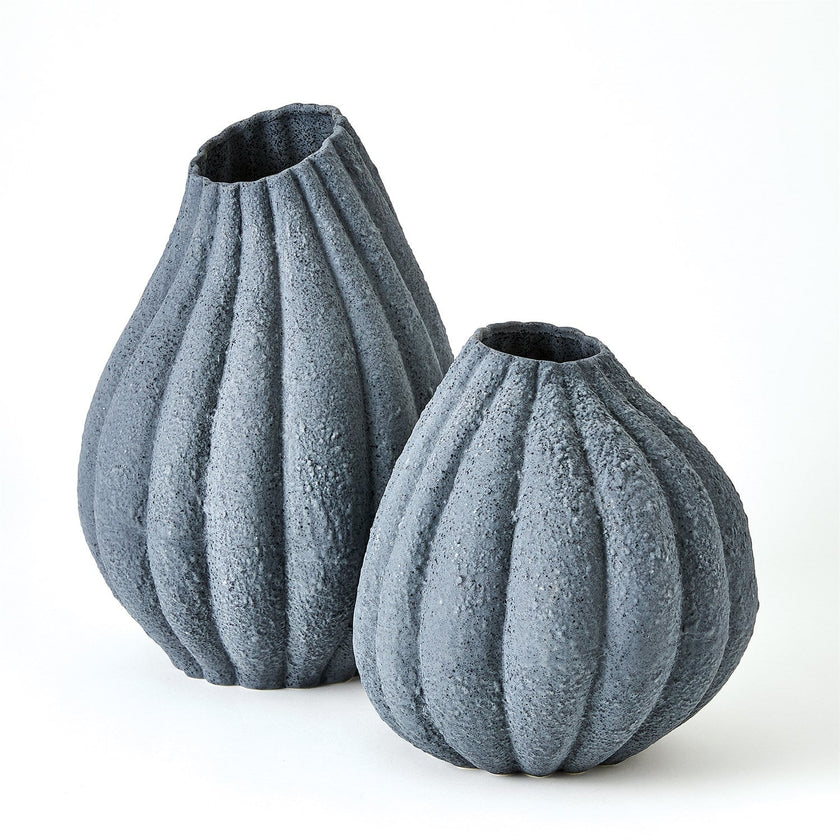 Global Views Glow Vase - Black