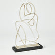 Global Views Wire Madonna - Antique Silver