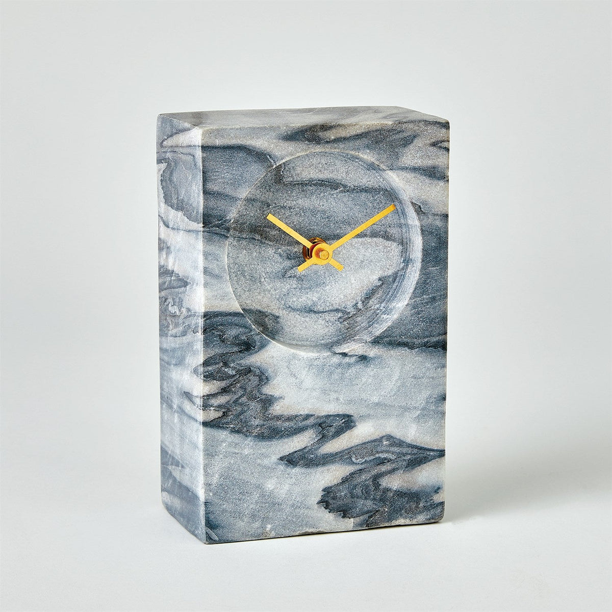 Global Views Marble Tower Clock