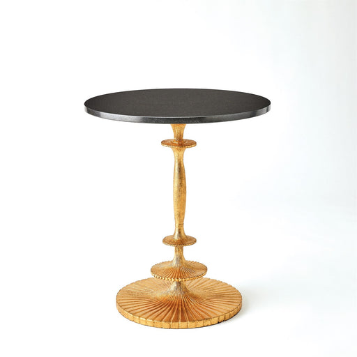 Global Views Fluted Side Table 20"
