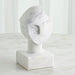 Global Views Mod Marble Portrait Bust