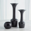 Global Views Globe Candle Holder - Black