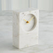 Global Views Marble Tower Clock