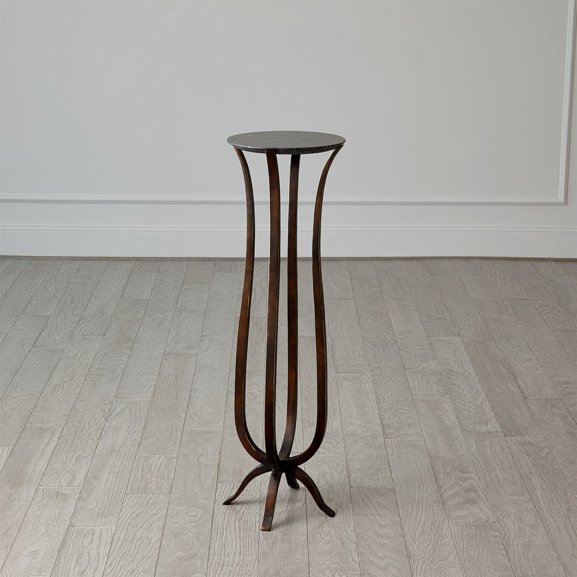 Global Views Chorda Pedestal - Bronze