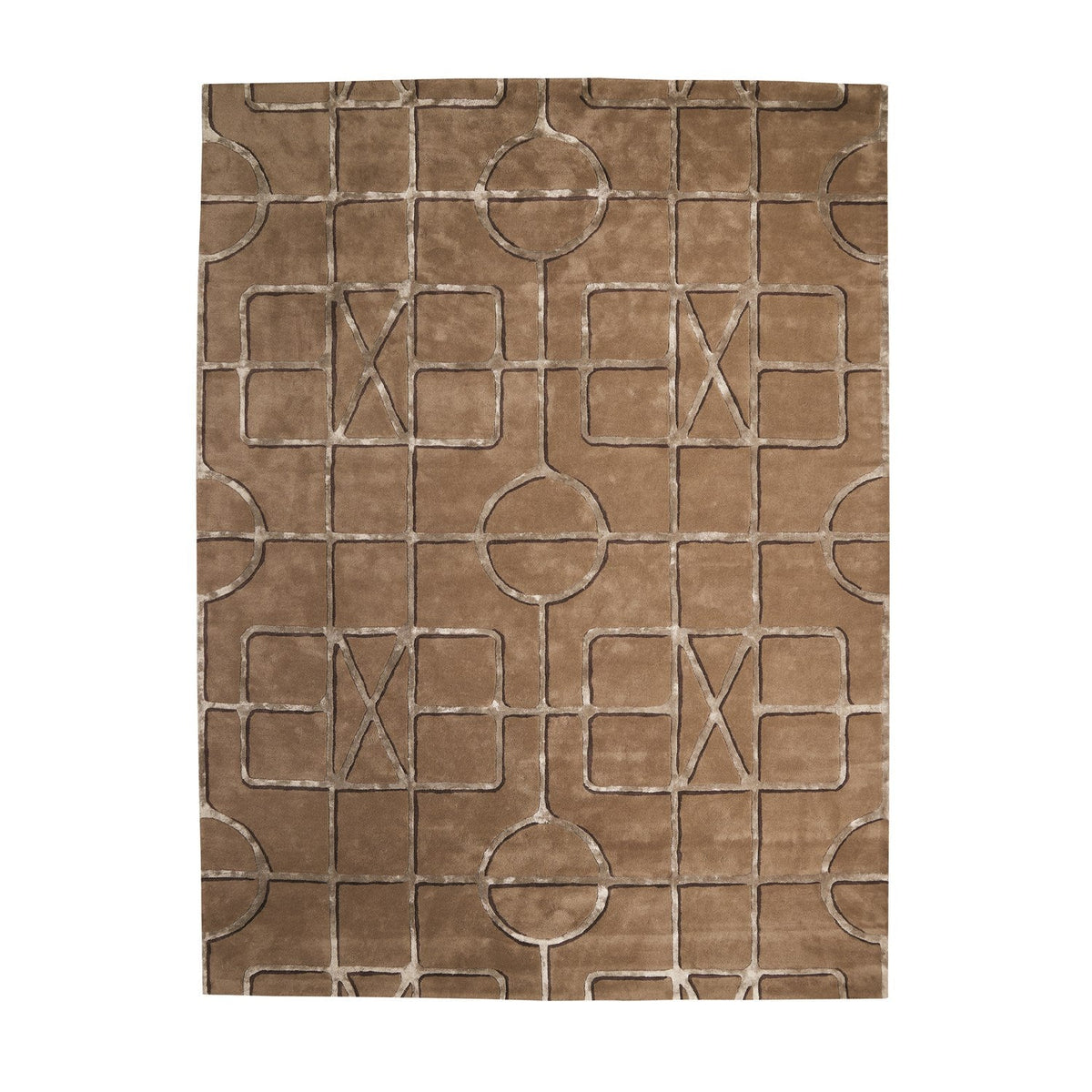 Global Views Gate Rug - Khaki