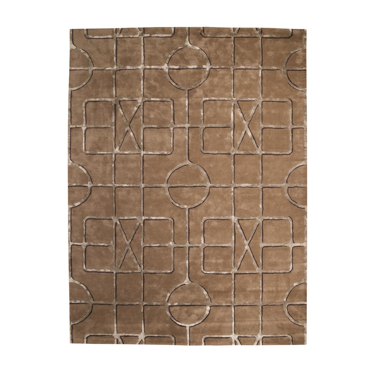 Global Views Gate Rug - Khaki