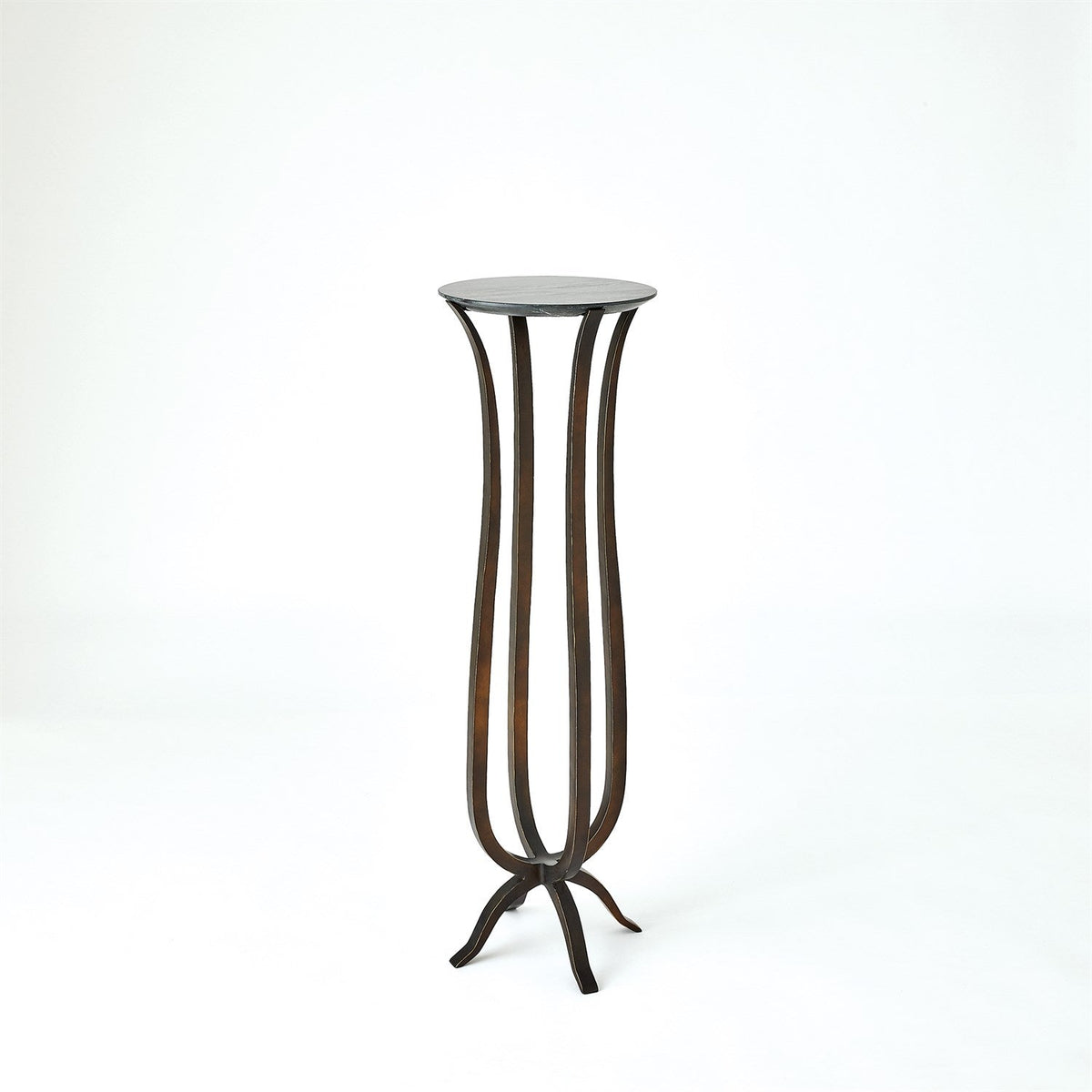 Global Views Chorda Pedestal - Bronze