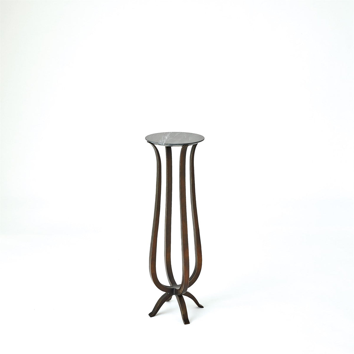 Global Views Chorda Pedestal - Bronze