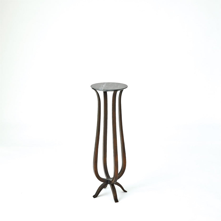 Global Views Chorda Pedestal - Bronze