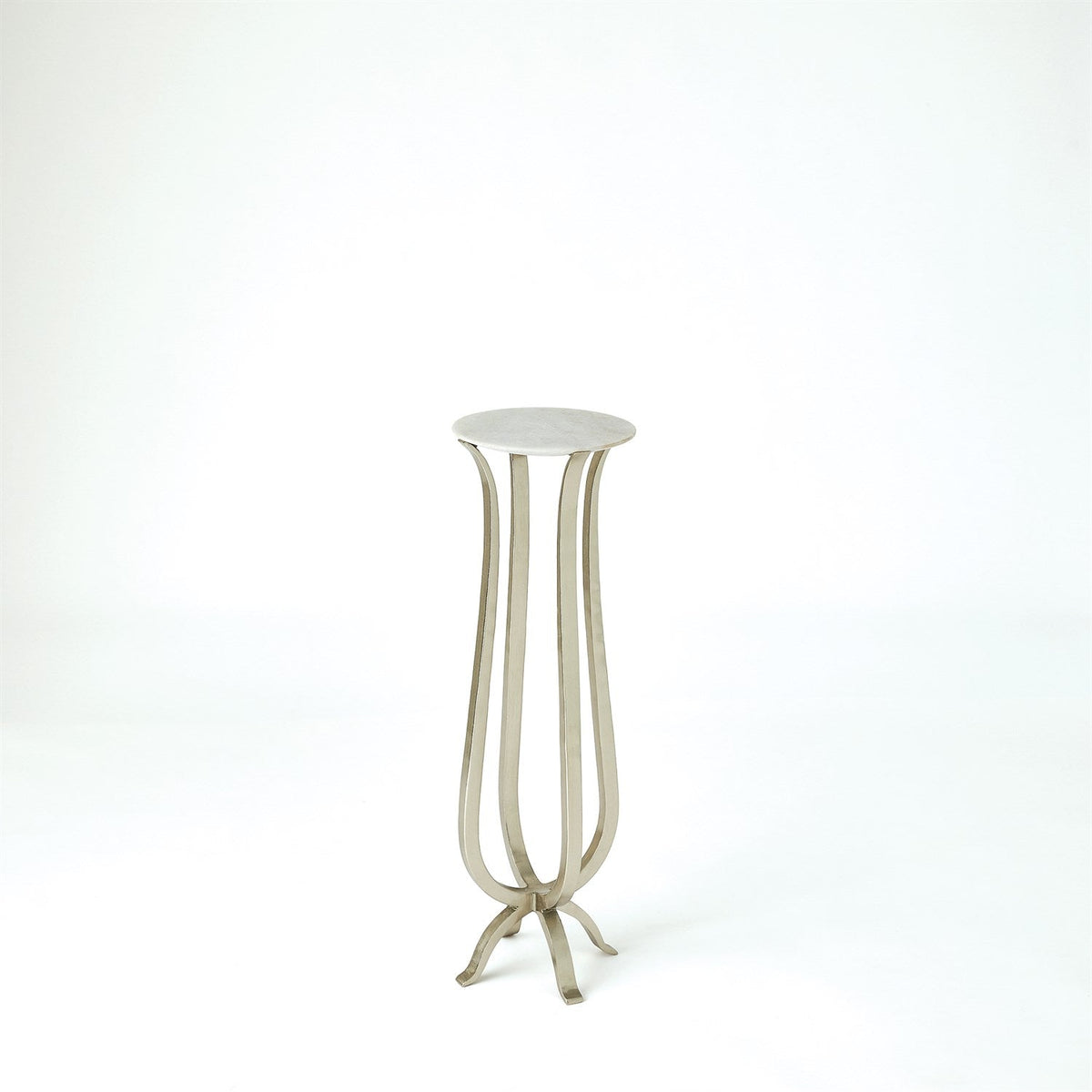 Global Views Chorda Pedestal - Nickel