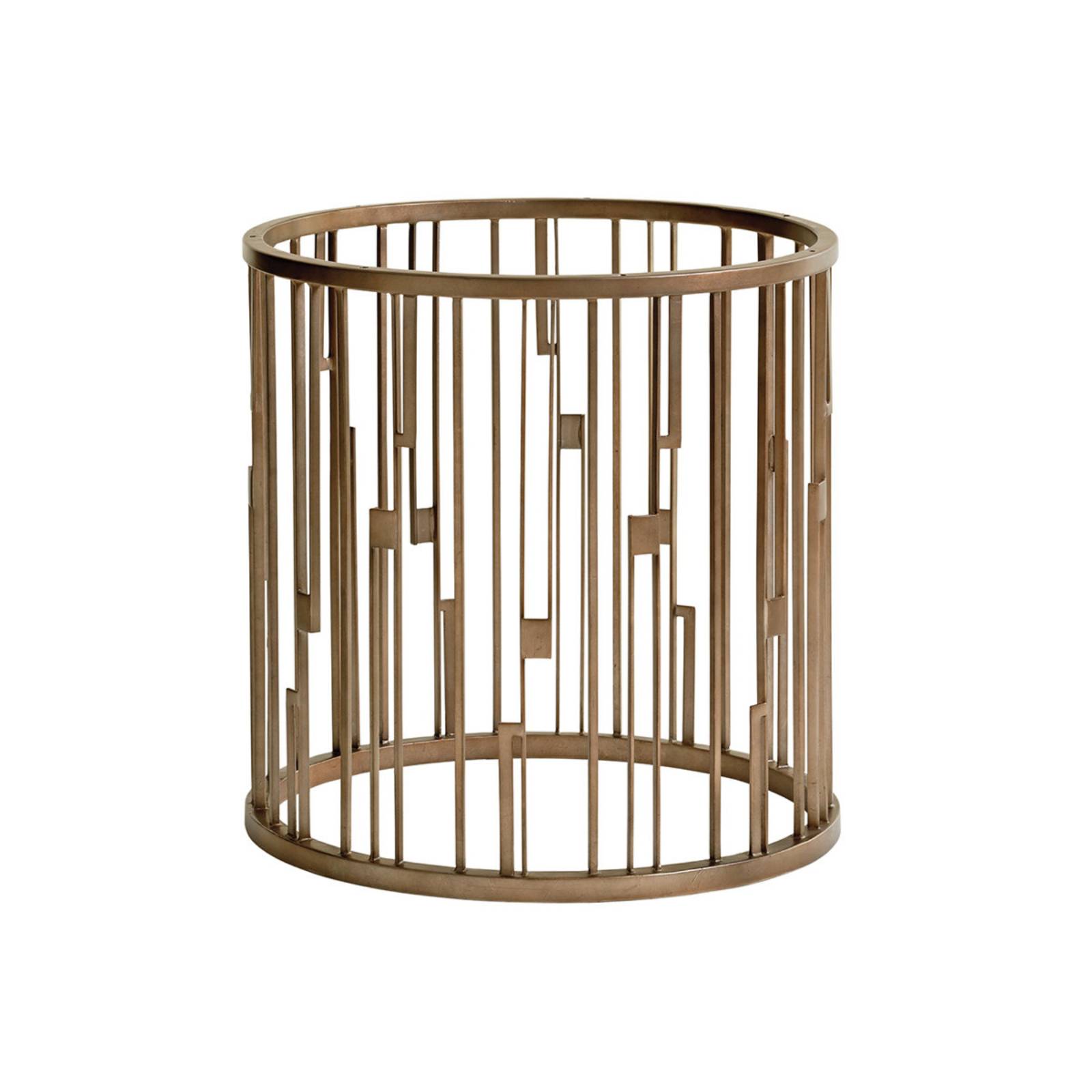 Lexington Shadow Play Rendezvous Round Metal Dining Table