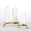 Global Views Torch Candleholder - Brass