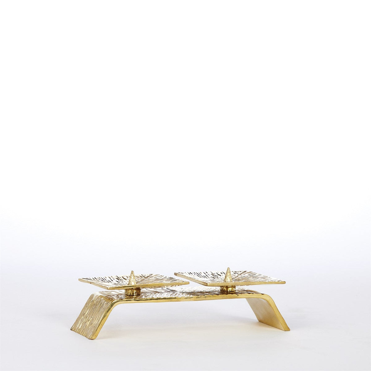 Global Views Torch Candleholder - Brass