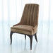 Global Views Channel Tufted Dining Chair