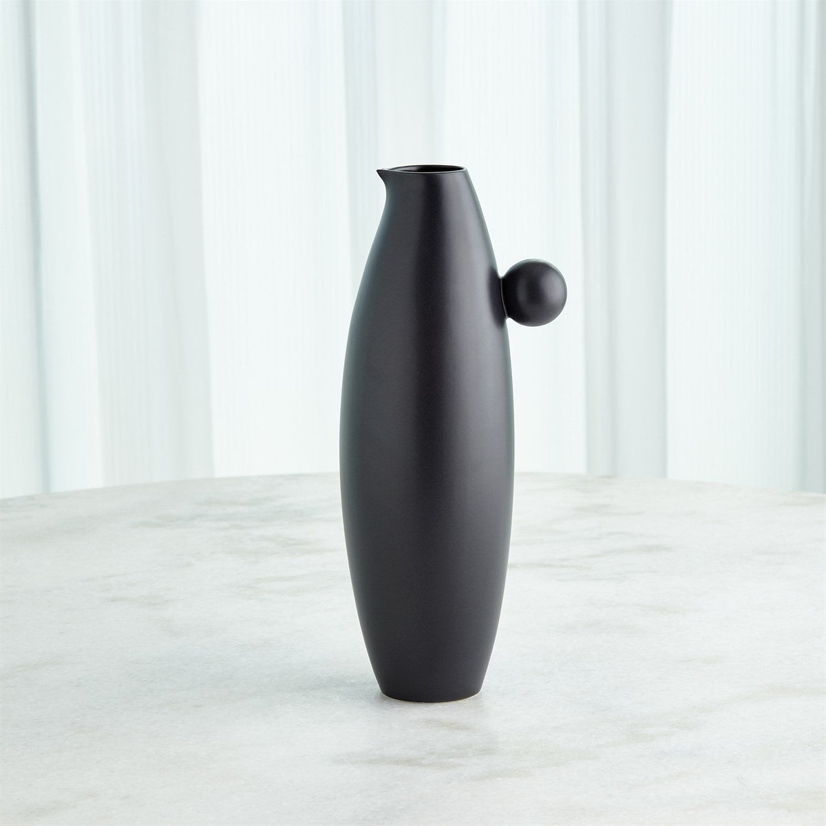 Global Views Ball Handled Collection - Black