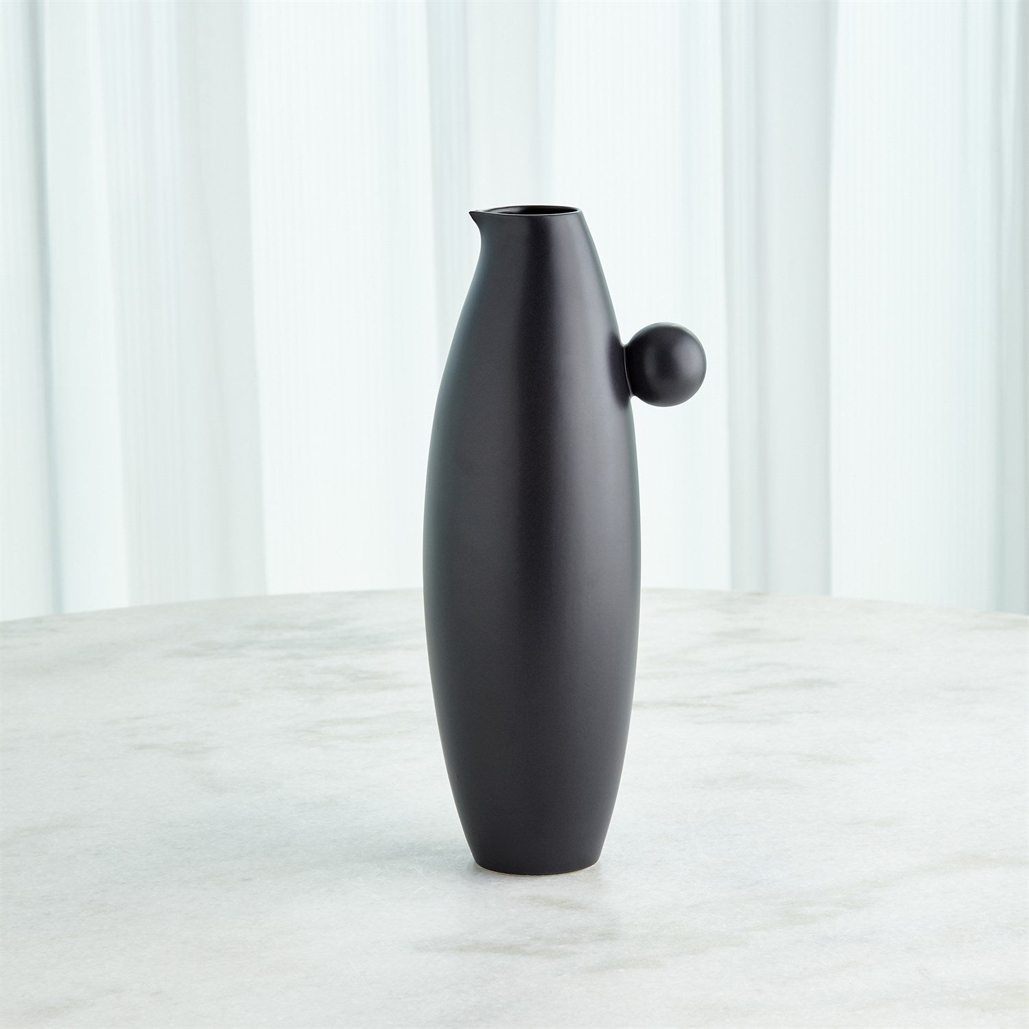 Global Views Ball Handled Collection - Black