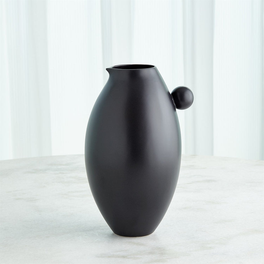 Global Views Ball Handled Collection - Black