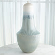 Global Views Striped Flair Vase & Bowl - Lambs Ear