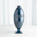 Global Views Greek Key Vase & Bowl - Azure