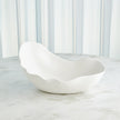 Global Views Horn Bowl - Matte White