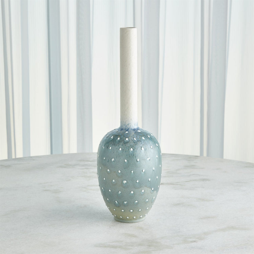 Global Views Spotted Vase - Lambs Ear