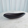 Global Views Oblong Platter Bowl - Matte Black