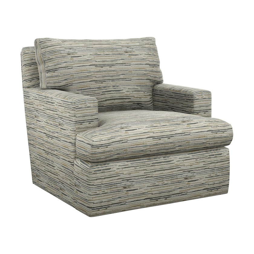 Tommy Bahama Home Featured Upholstery Bandar Swivel Chair