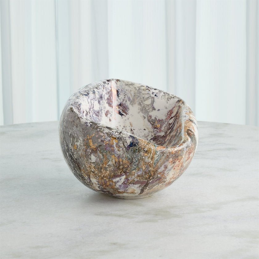 Global Views Squished Bowl