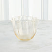 Global Views Handkerchief Vase - Gold