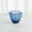 Global Views Handkerchief Vase - Blue