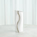 Global Views Loose Stripe Vase - Platinum