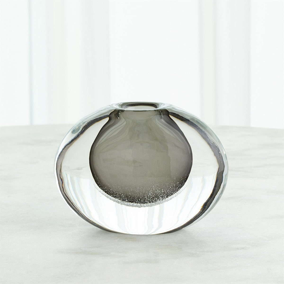 Global Views Micro Bubble Vase - Grey