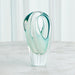 Global Views Double Vase - Wintergreen