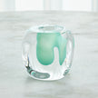 Global Views Square Vase - Wintergreen