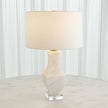 Global Views Alabaster Square Urn Lamp