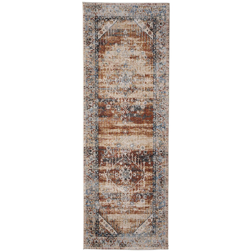 Feizy Melrose 39NZF Transitional Distressed Rug
