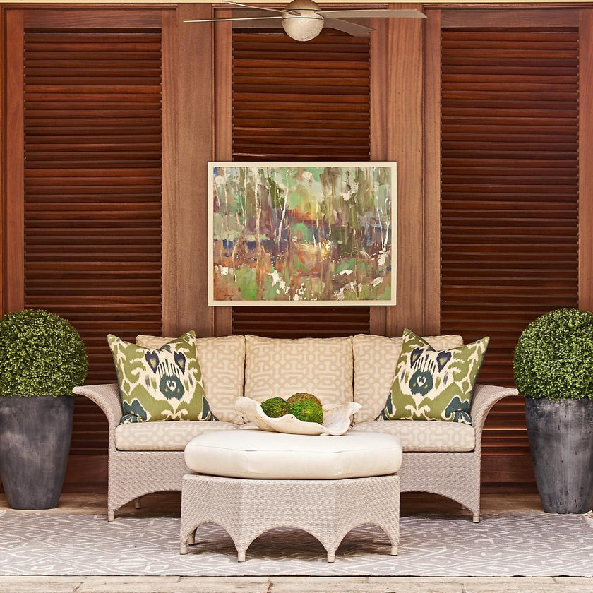 Woodbridge Furniture Saint Lucia Outdoor Ottoman