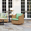 Woodbridge Furniture Jupiter Swivel Chair