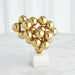 Global Views Sphere Sculpture - Brass