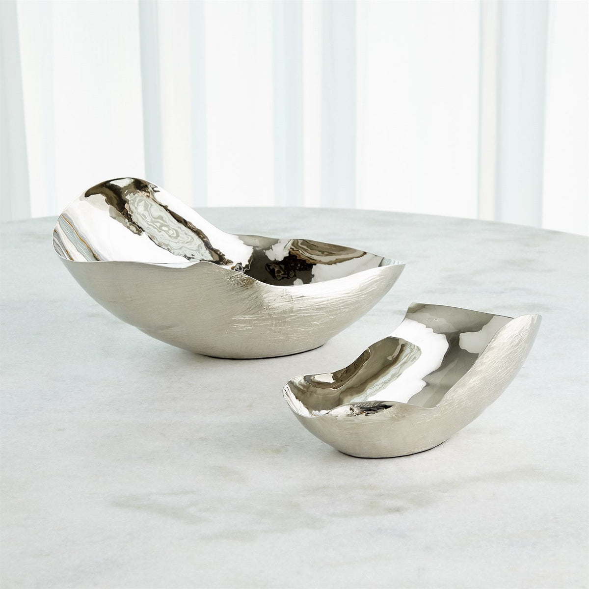 Global Views Free Form Bowl - Nickel
