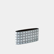 Global Views Cuthbert Matte Black Stitch Vase