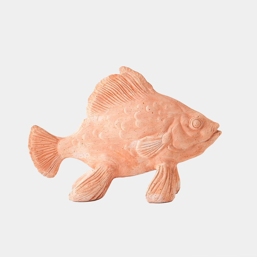 Global Views Sunfish Terracotta Sculpture