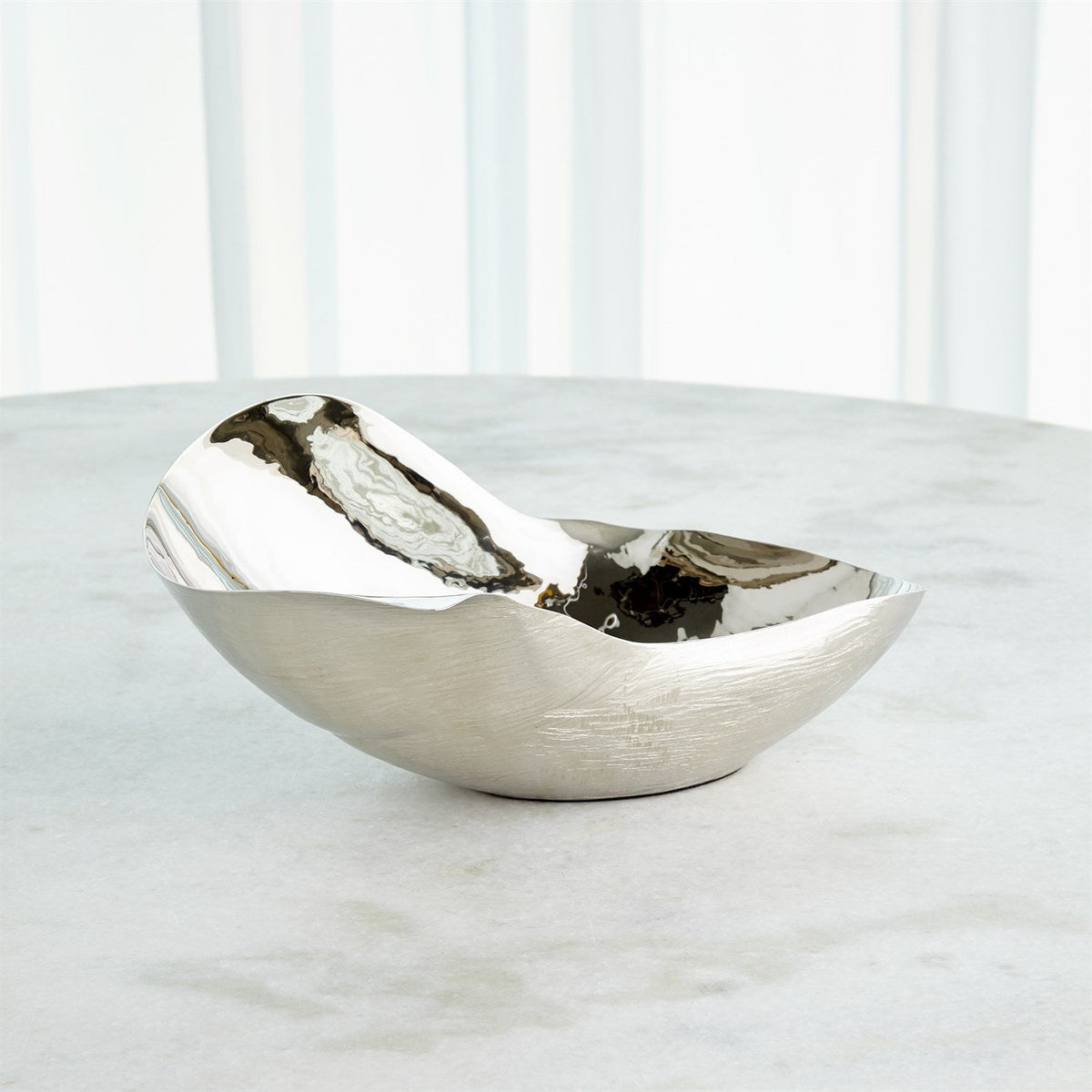 Global Views Free Form Bowl - Nickel