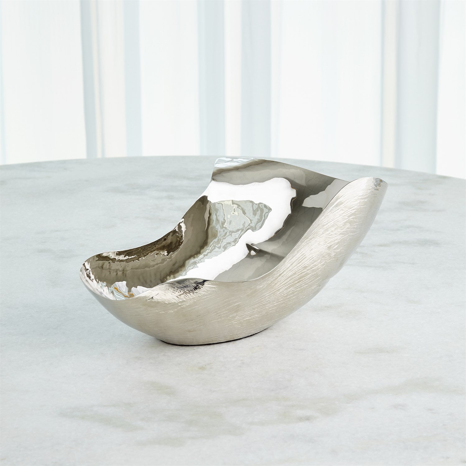 Global Views Free Form Bowl - Nickel