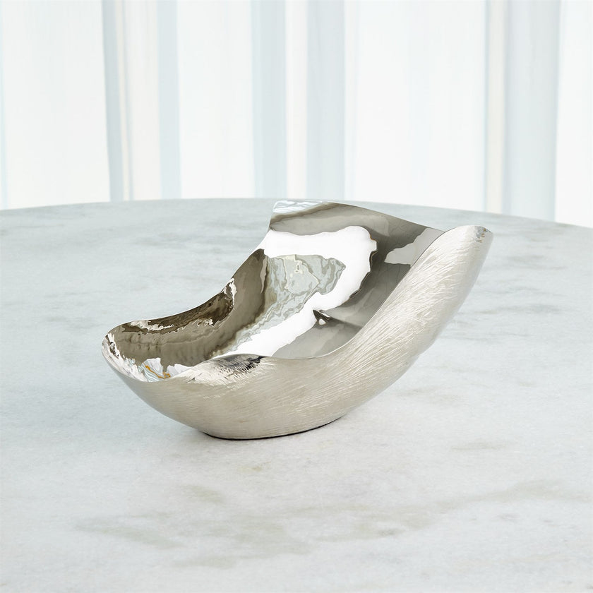 Global Views Free Form Bowl - Nickel