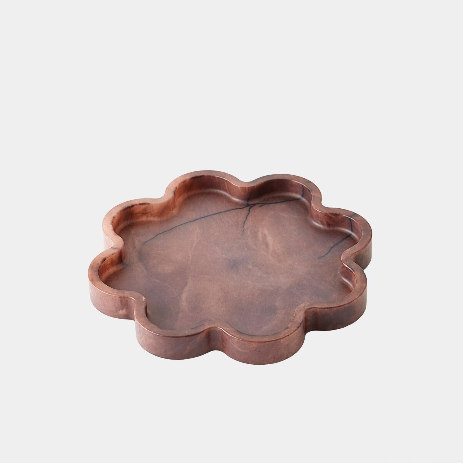 Global Views Cumulus Alabaster Tray