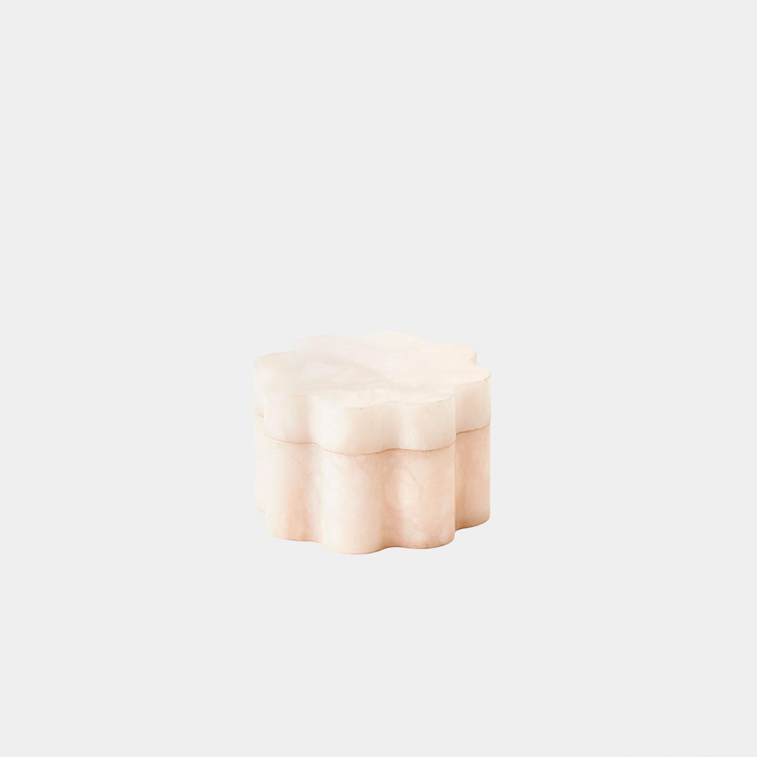 Global Views Cumulus Alabaster Wide Box Cream