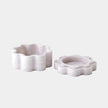 Global Views Cumulus Alabaster Wide Box Gray