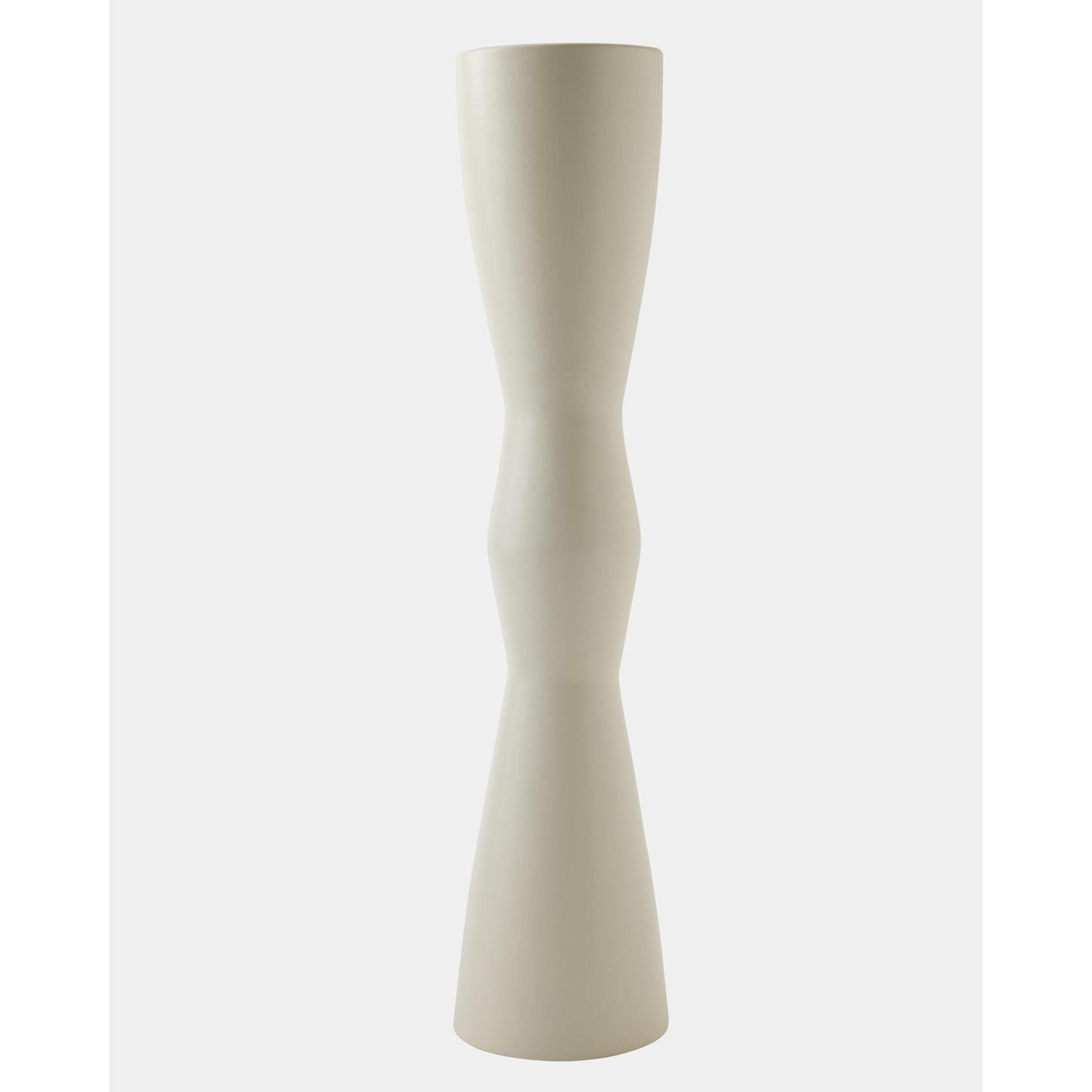 Global Views Pila White Vase